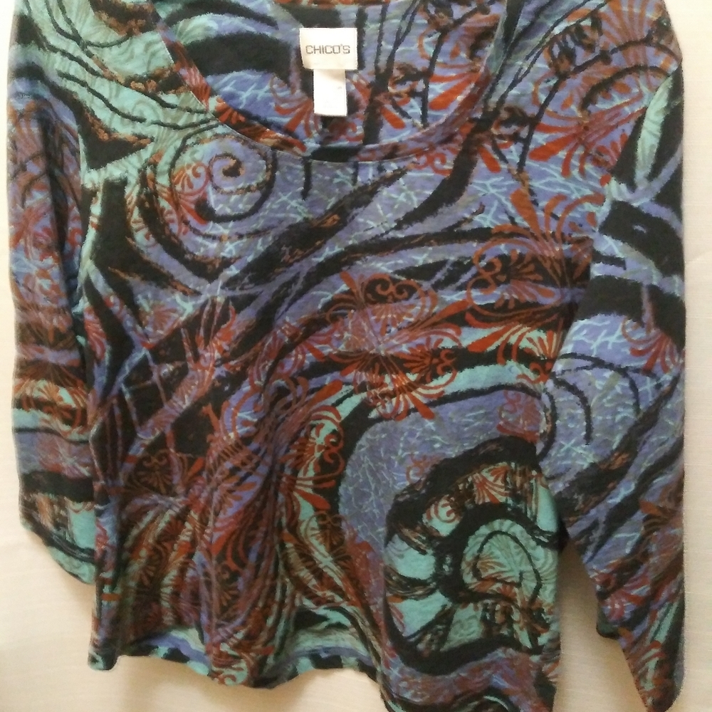 Chico - Pullover Top - Chico Size 3 (XL 16)